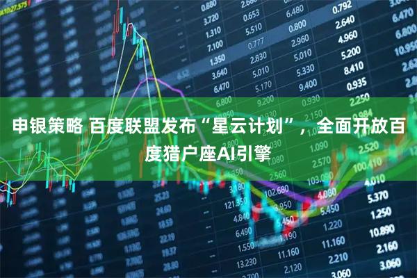 申银策略 百度联盟发布“星云计划”，全面开放百度猎户座AI引擎